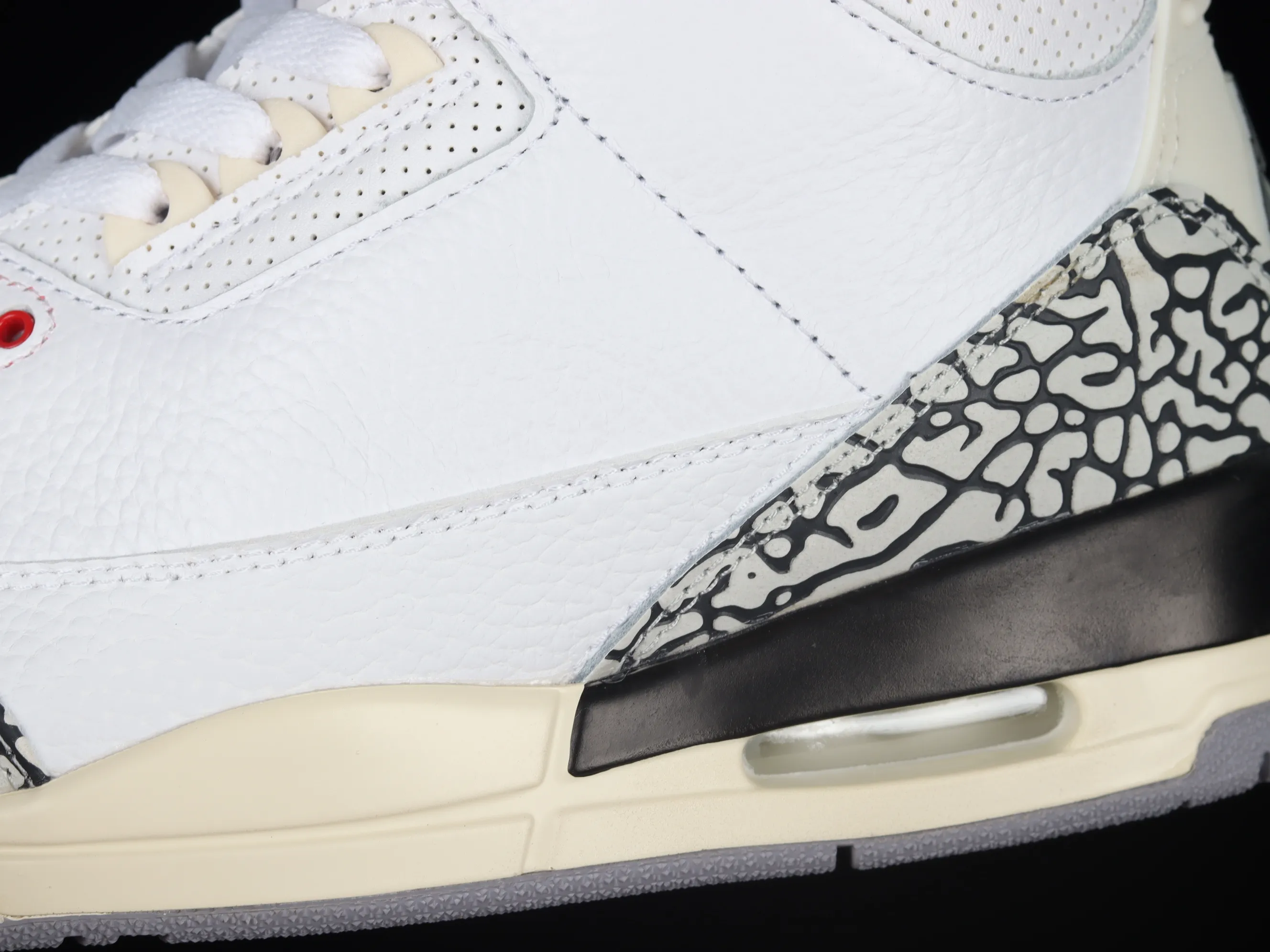 All categories Air Jordan Jordan series basketball shoes Air Jordan 3 Air Jordan 3 Retro "Fire Red" AJ3 Joe 3 new white cement DN3707-100